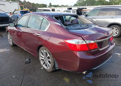 2013 Honda Accord Sport из США, поврежденный, VIN 1HGCR2F52DA180391